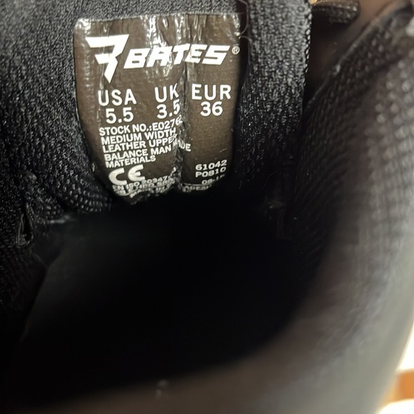 Bates Women's 5 Inches Enforcer Sport Boot Size 5.5 Black - Picture 10 of 10